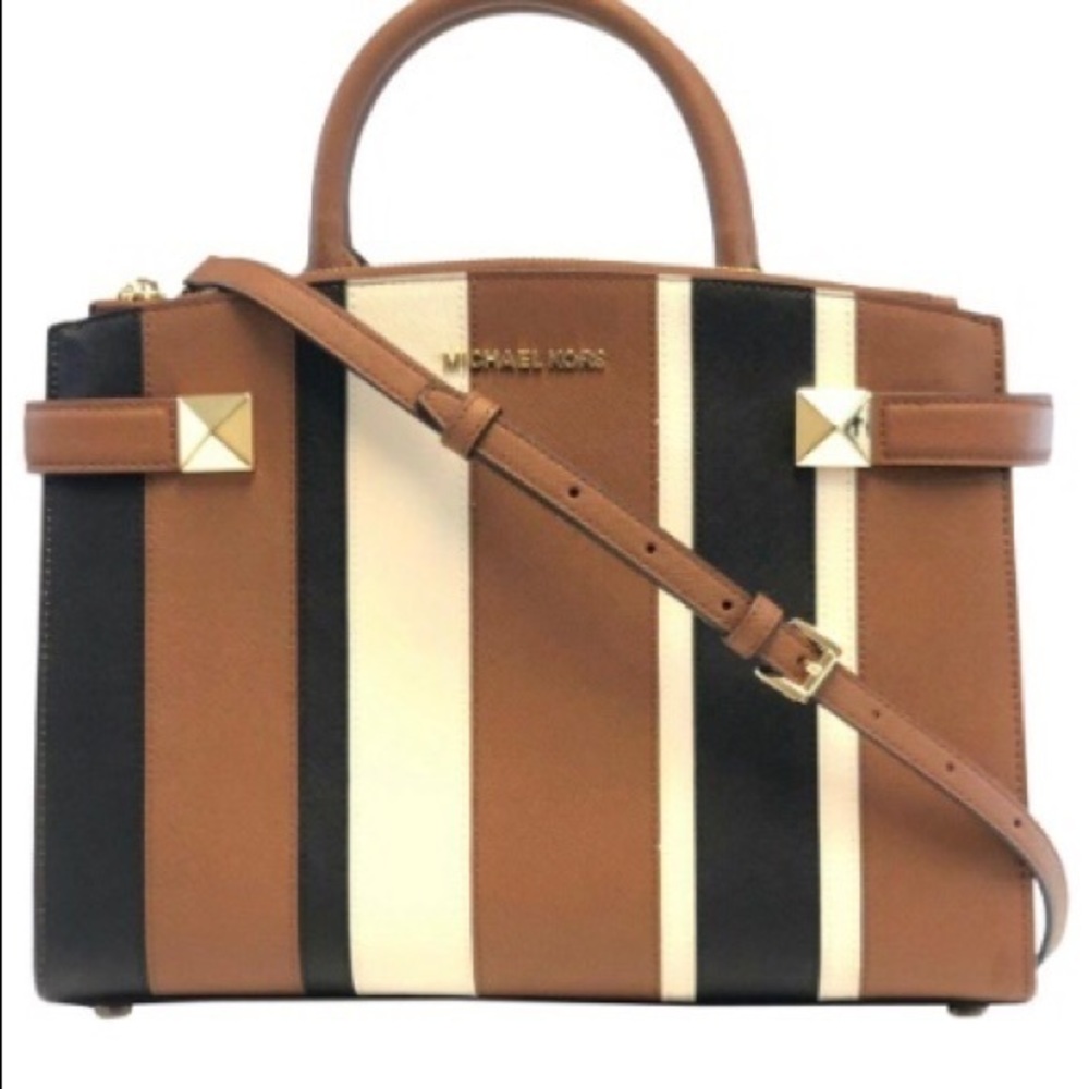 Michael Kors
East West Women's Karla Medium Luggage Leather Satchel